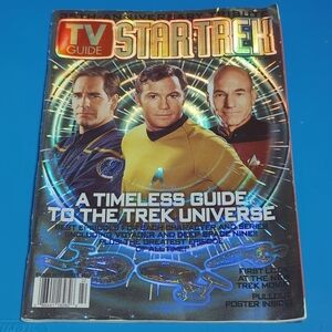TV Guide Star Trek Collector Magazine - Timeless  35th Anniversary Holographic